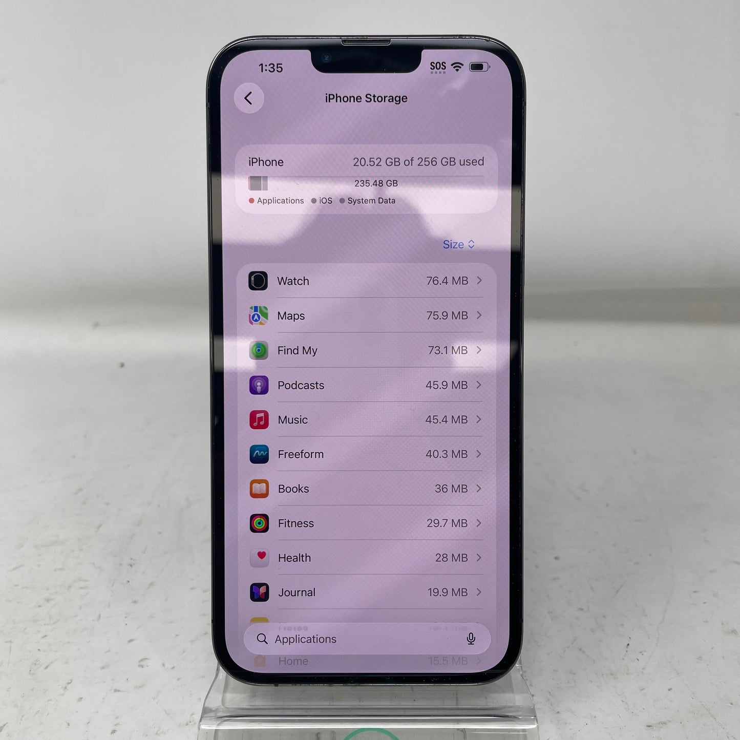 Factory Unlocked Apple iPhone 13 Pro Max 256GB Graphite MLEJ3LL/A