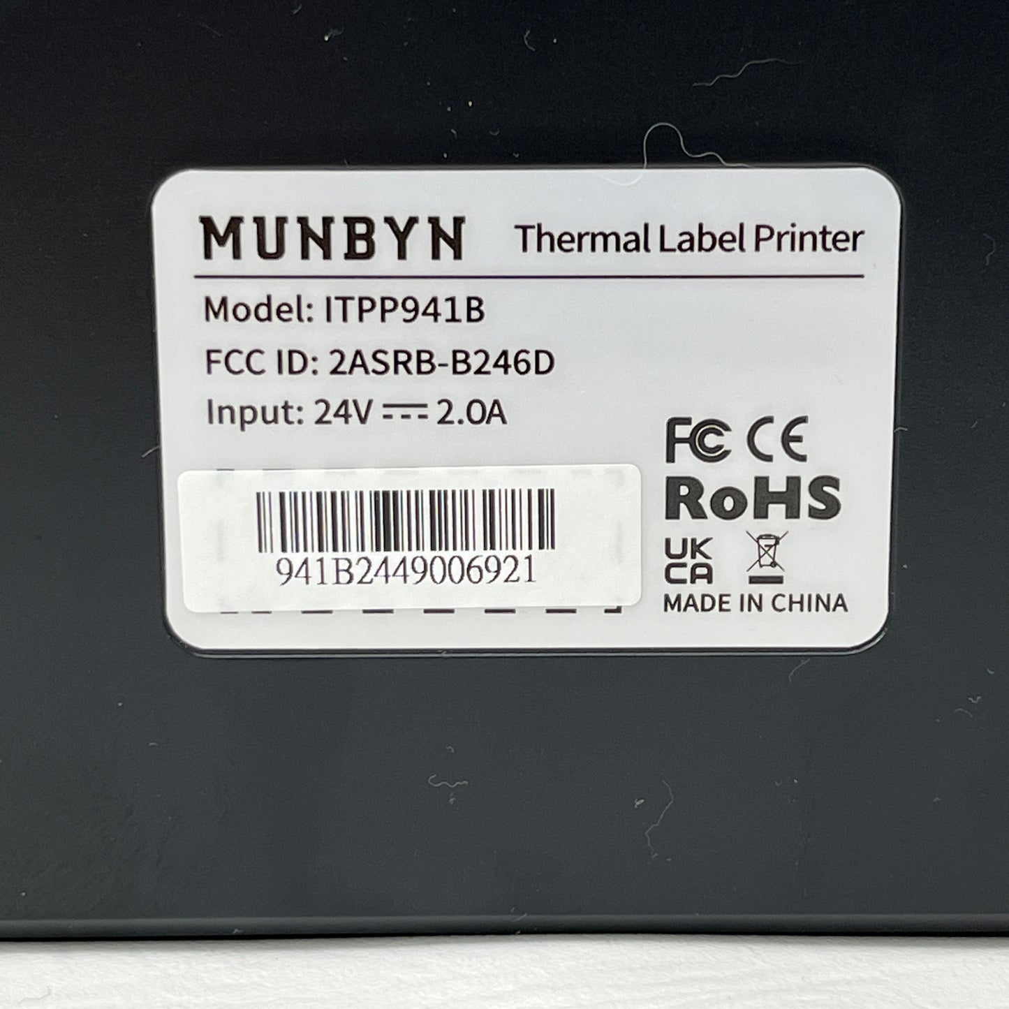 Munbyn ITPP941B 4x6 Shipping Label Thermal Printer