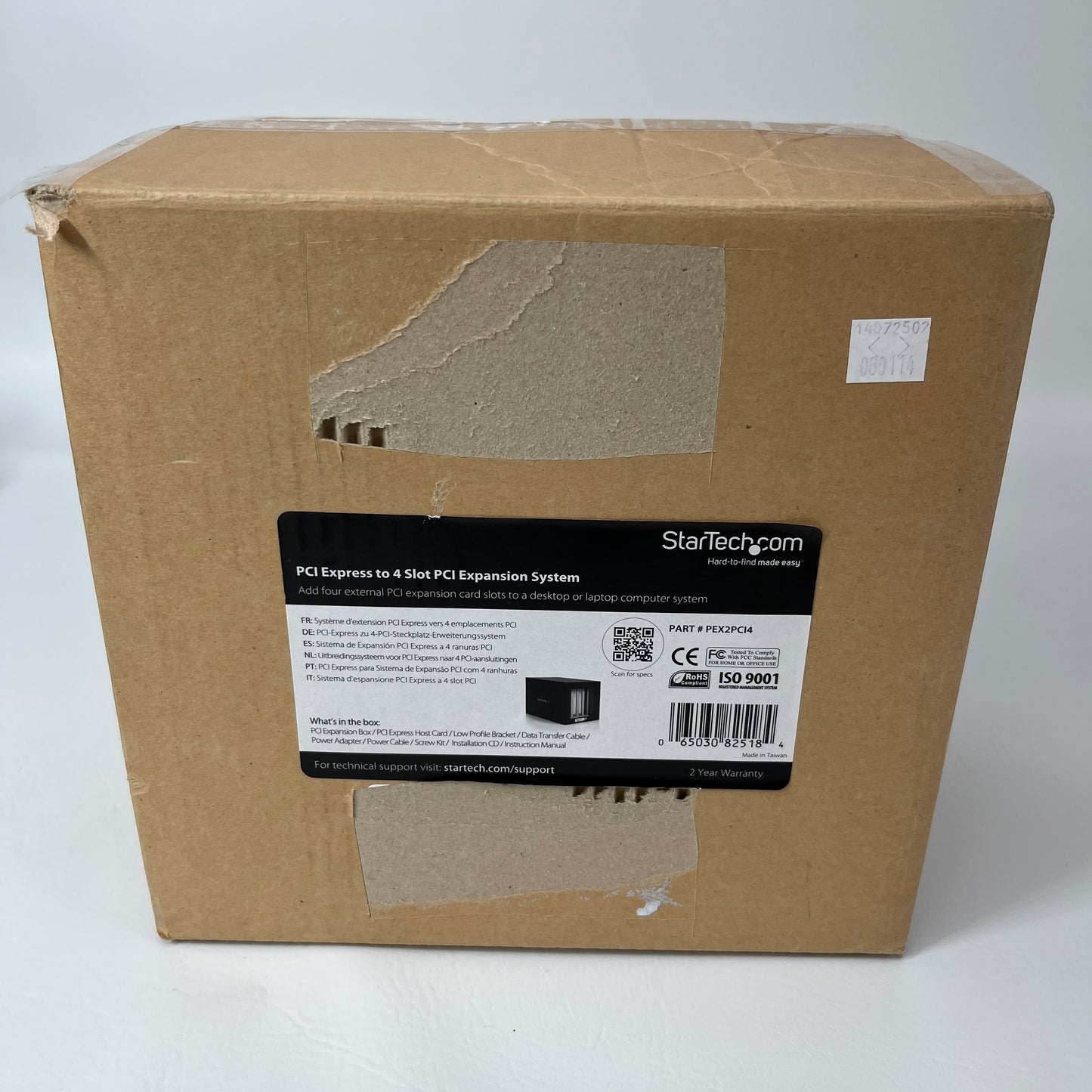 New StarTech.Com PCI Express to 4 Slot PCI Expansion System PEX2PCI4