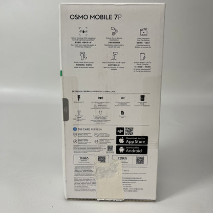 New DJI Osmo Mobile 7P  Intelligent Tracking Phone Gimbal CP.OS.00000401.02