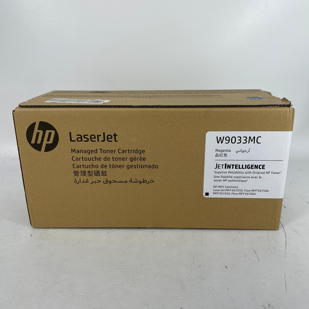 New HP LaserJet Managed W9033MC Magenta Toner Cartridge