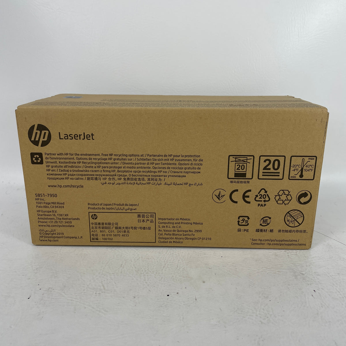 New HP LaserJet Managed MFP E67550 W9030MC Black Toner Cartridge