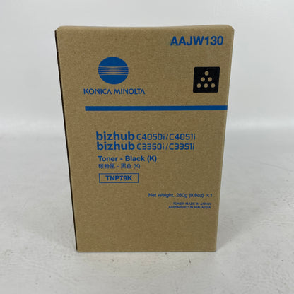 New Konica Minolta TNP79K BIZHUB C4050I Black Toner Cartridge