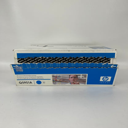 New HP Invent 643A Cyan Original LaserJet Toner Cartridge Q5951A