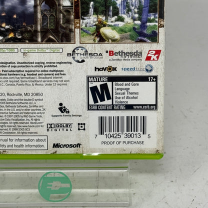 Elder Scrolls IV Oblivion [Platinum Hits] (Microsoft Xbox 360, 2006)