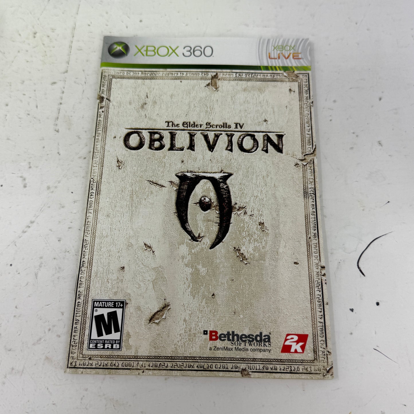 Elder Scrolls IV Oblivion [Platinum Hits] (Microsoft Xbox 360, 2006)