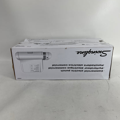 New Swingline 74535 Commercial Electric 3 Hole Punch Heavy Duty 28 Sheet