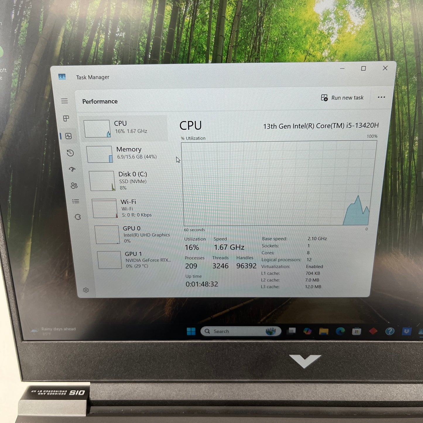 HP Victus J6SSSKAO 15.6" i5-13420H 2.1GHz 16GB RAM 512GB SSD GeForce RTX 4050