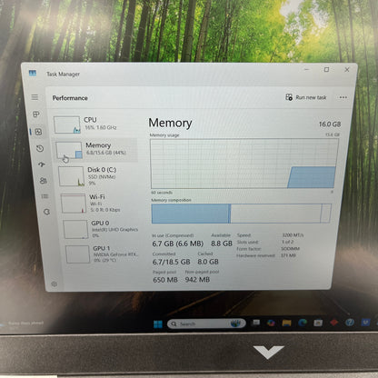 HP Victus J6SSSKAO 15.6" i5-13420H 2.1GHz 16GB RAM 512GB SSD GeForce RTX 4050