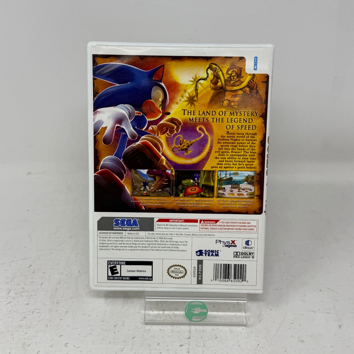 Sonic and the Secret Rings (Nintendo Wii, 2007)