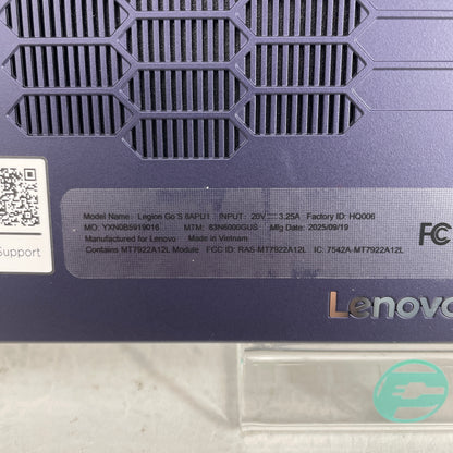 Lenovo Legion Go S 8" AMD Ryzen Z1 Extreme 32GB RAM 1TB Shadow Black 83N60000US
