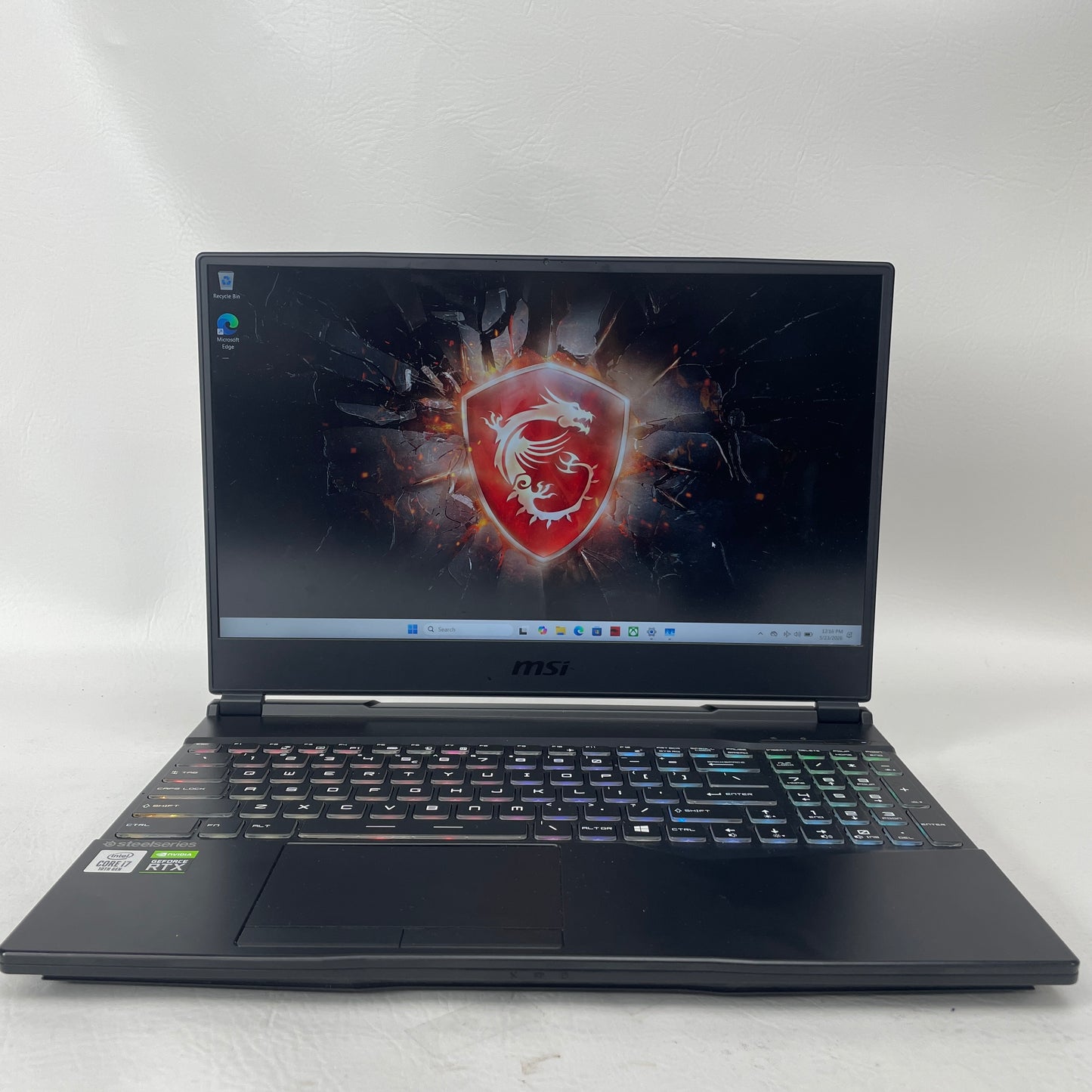 MSI Leopard GL65 MS-16U7 15.6" i7-10750H 2.6GHz 16GB RAM 512GB SSD GeForce RTX 