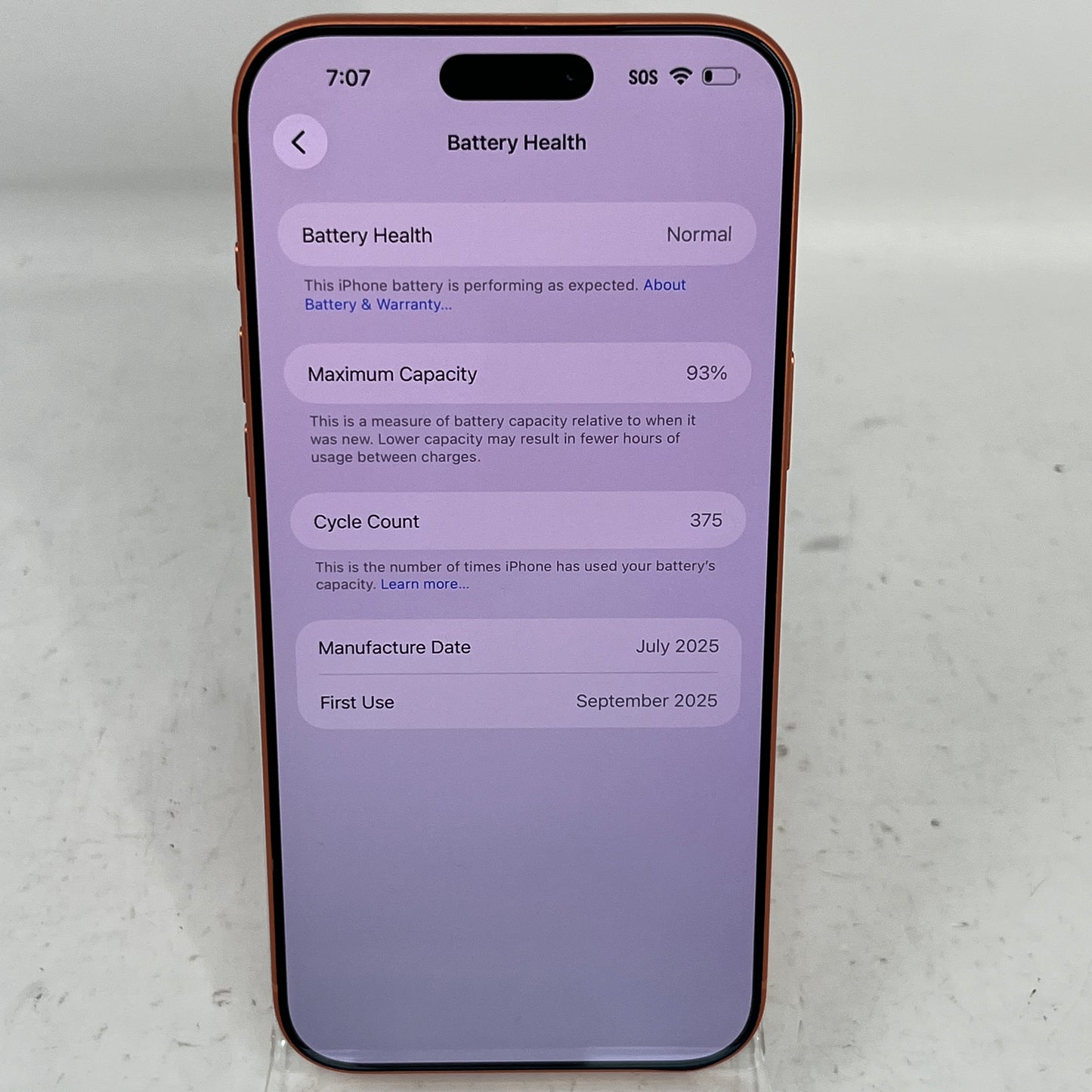 Factory Unlocked Apple iPhone 17 Pro Max 256GB Cosmic Orange MFXH4LL/A