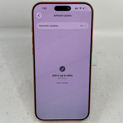 Factory Unlocked Apple iPhone 17 Pro Max 256GB Cosmic Orange MFXH4LL/A