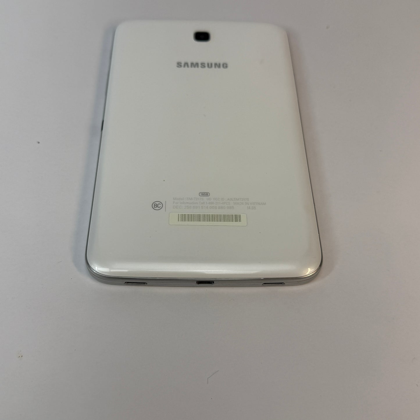 WiFi Only Samsung Tablet SM-T217S 7.0" 16GB White