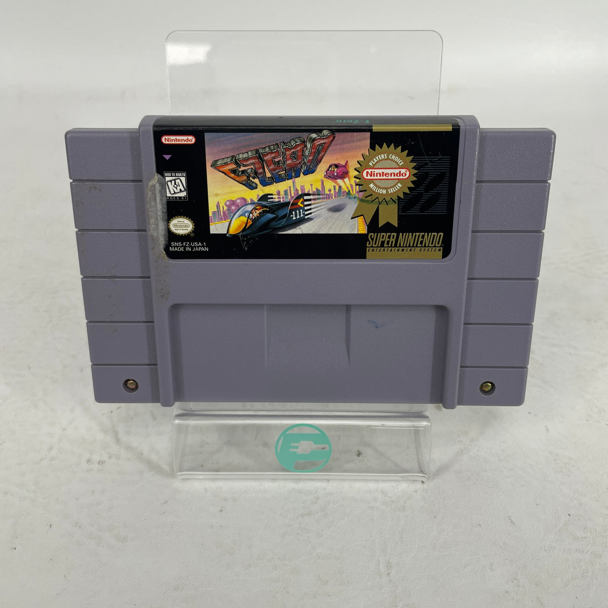 F-Zero (Super Nintendo SNES, 1991) Cartridge Only