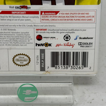 SpongeBob's Truth or Square (Nintendo Wii, 2009)