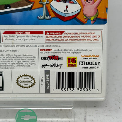 SpongeBob's Boating Bash (Nintendo Wii, 2010)