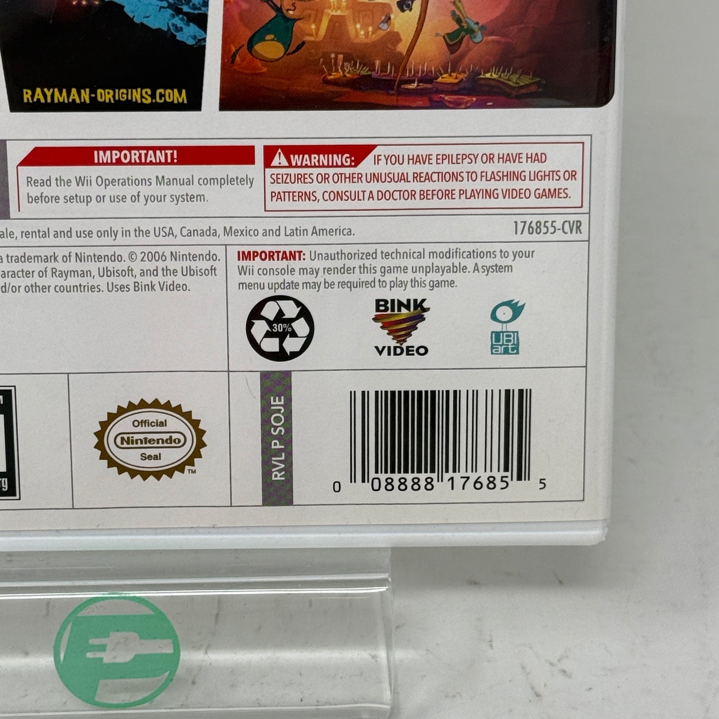 Rayman Origins (Nintendo Wii, 2011)