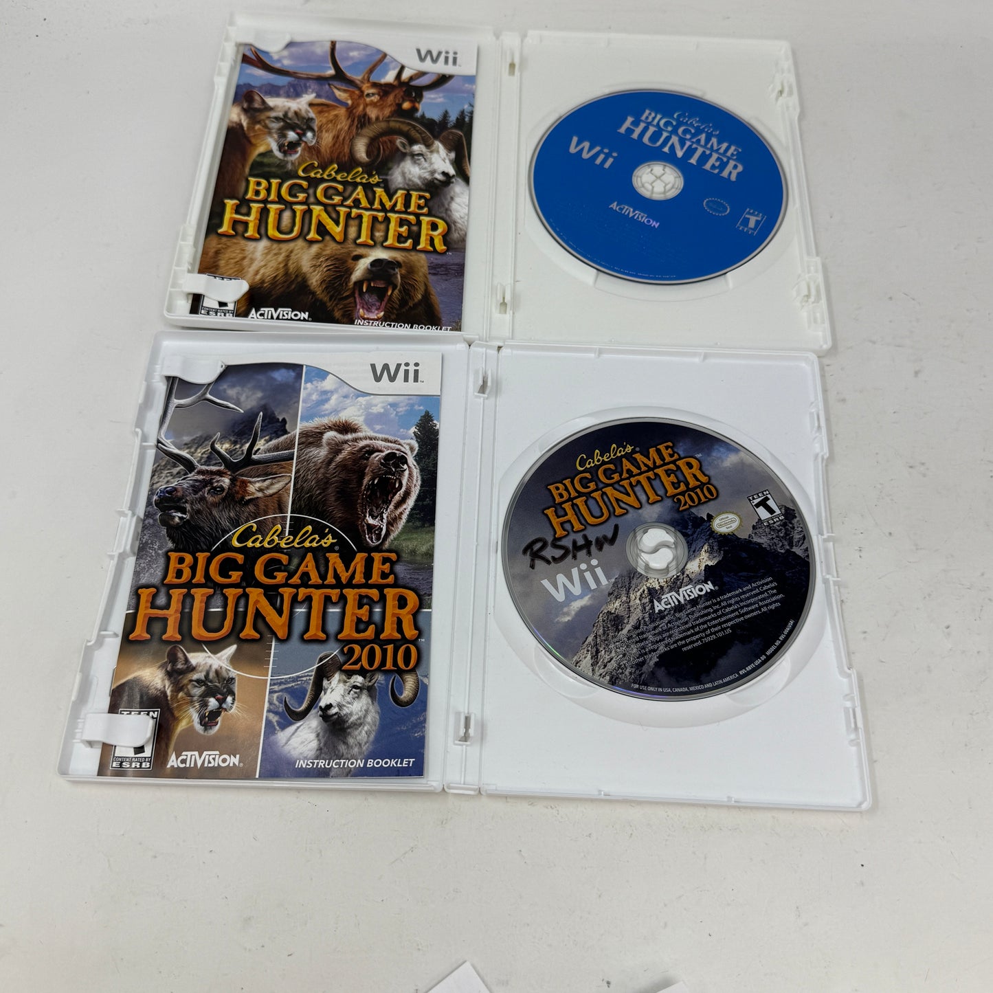 Lot of 2 Nintendo Wii Games