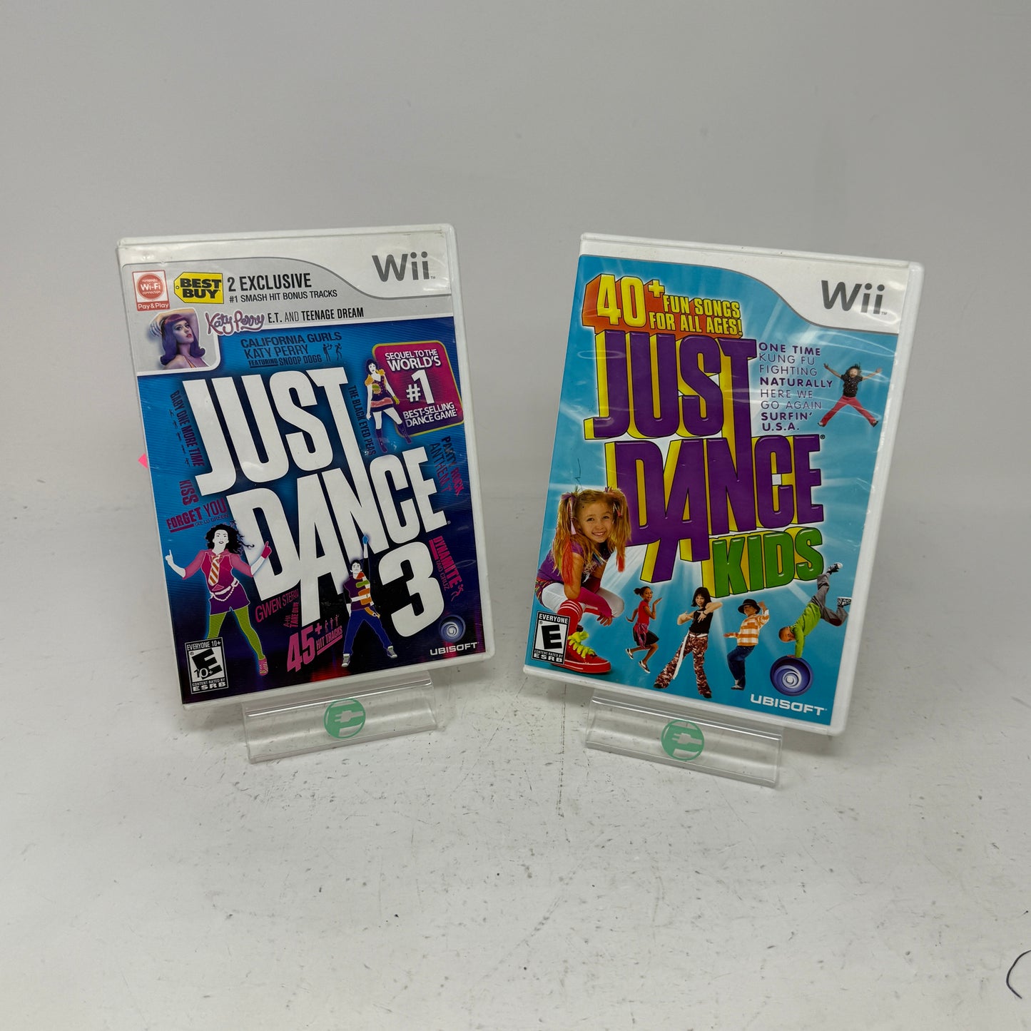 Lot of 2 Nintendo Wii Games- Just Dance