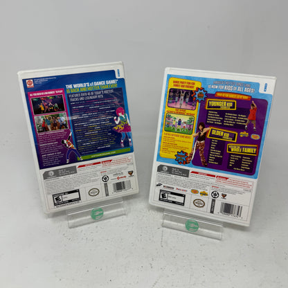 Lot of 2 Nintendo Wii Games- Just Dance
