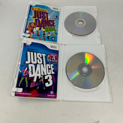Lot of 2 Nintendo Wii Games- Just Dance