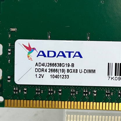 ADATA AD4U266638G19-B 8GB (1x8GB) RAM DDR4 2666MHz