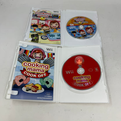 Lot of 2  Games Nintendo Wii- Mama Cooking