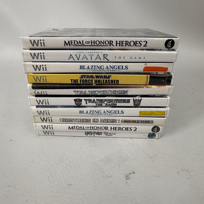 Lot of 10 Nintendo Wii Games