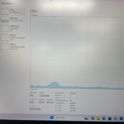 Dell XPS 9510 15.6" i9-11900H 2.5GHz 16GB RAM 1TB SSD GeForce RTX 3050 Ti