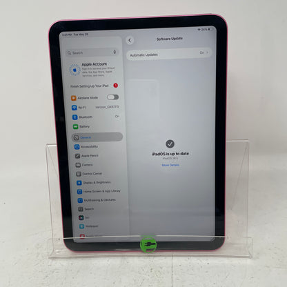 WiFi Only Apple iPad 11" (A16) 128GB Pink MD4E4LL/A
