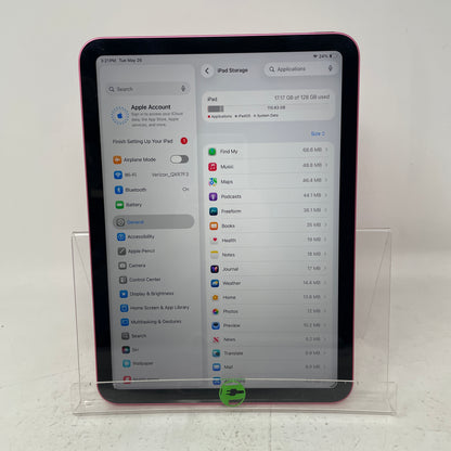 WiFi Only Apple iPad 11" (A16) 128GB Pink MD4E4LL/A
