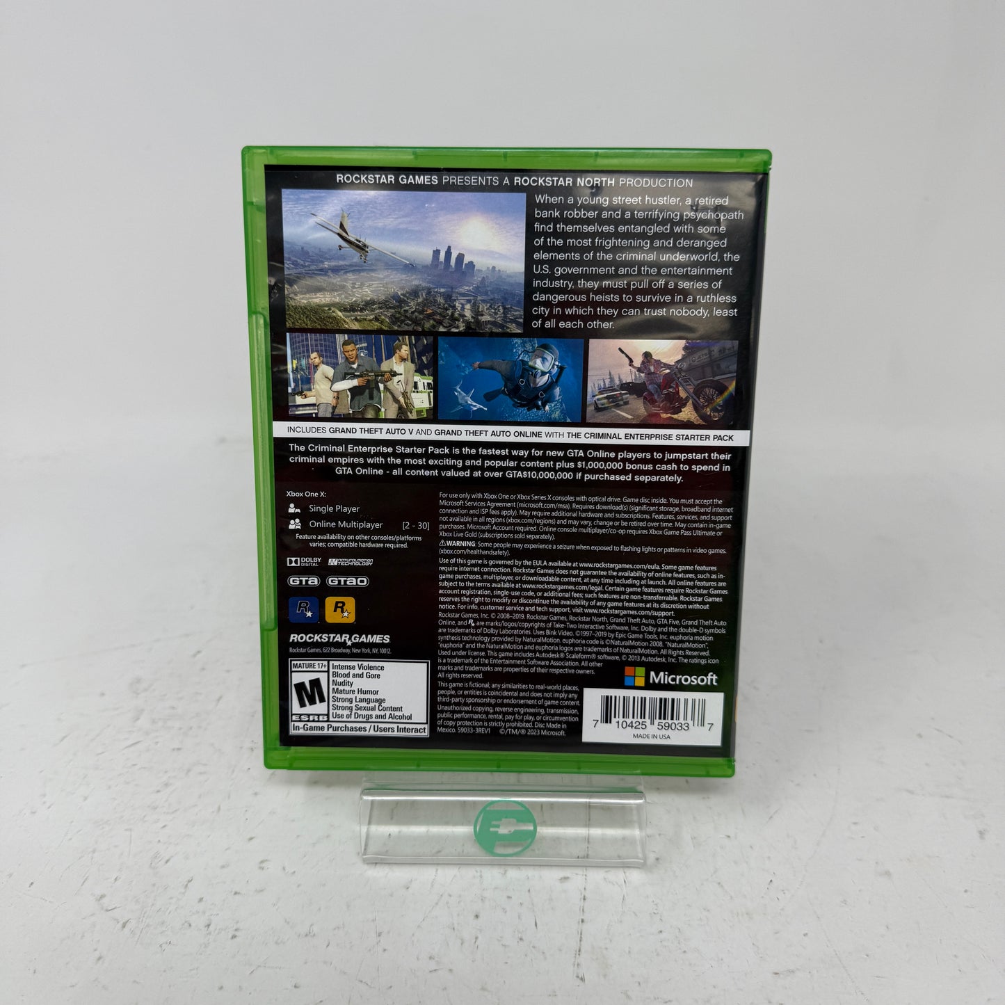 Grand Theft Auto V [Premium Edition] (Microsoft Xbox One, 2018)