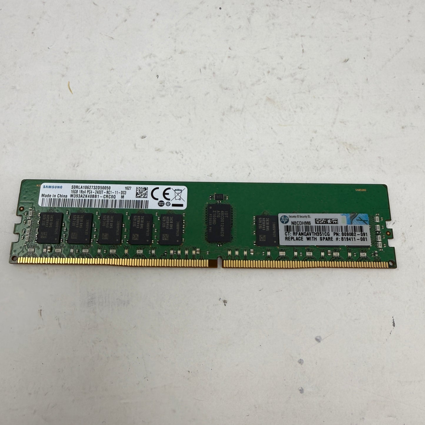 New Samsung PC4-2400T-RC1 16GB (1x16GB) RAM DDR4 2400MHz M393A2K40BB1-CRC0Q