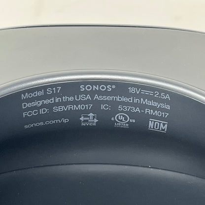 Sonos S17 Portable Wireless Bluetooth Speaker Black