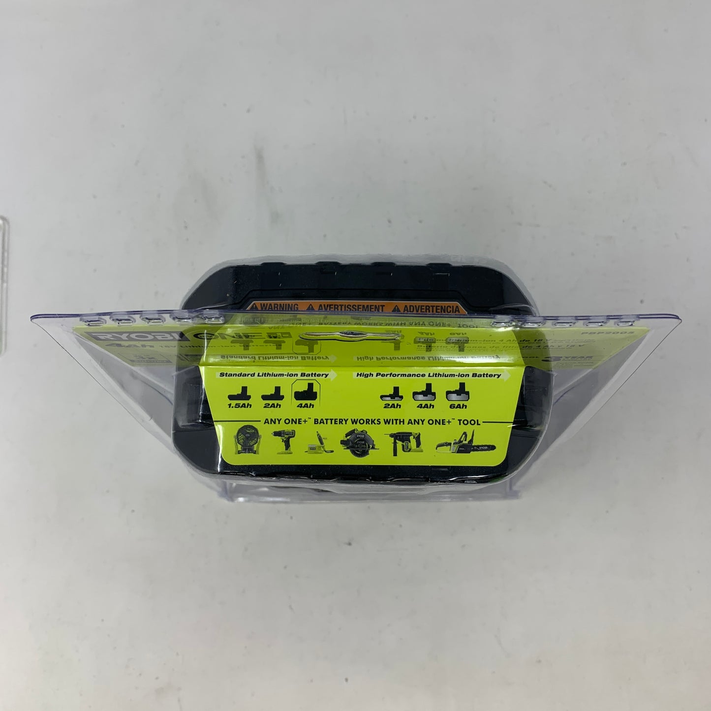 New One+ Ryobi Lithium-Ion 4.0 Ah Battery PBP2005