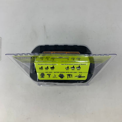 New One+ Ryobi Lithium-Ion 4.0 Ah Battery PBP2005