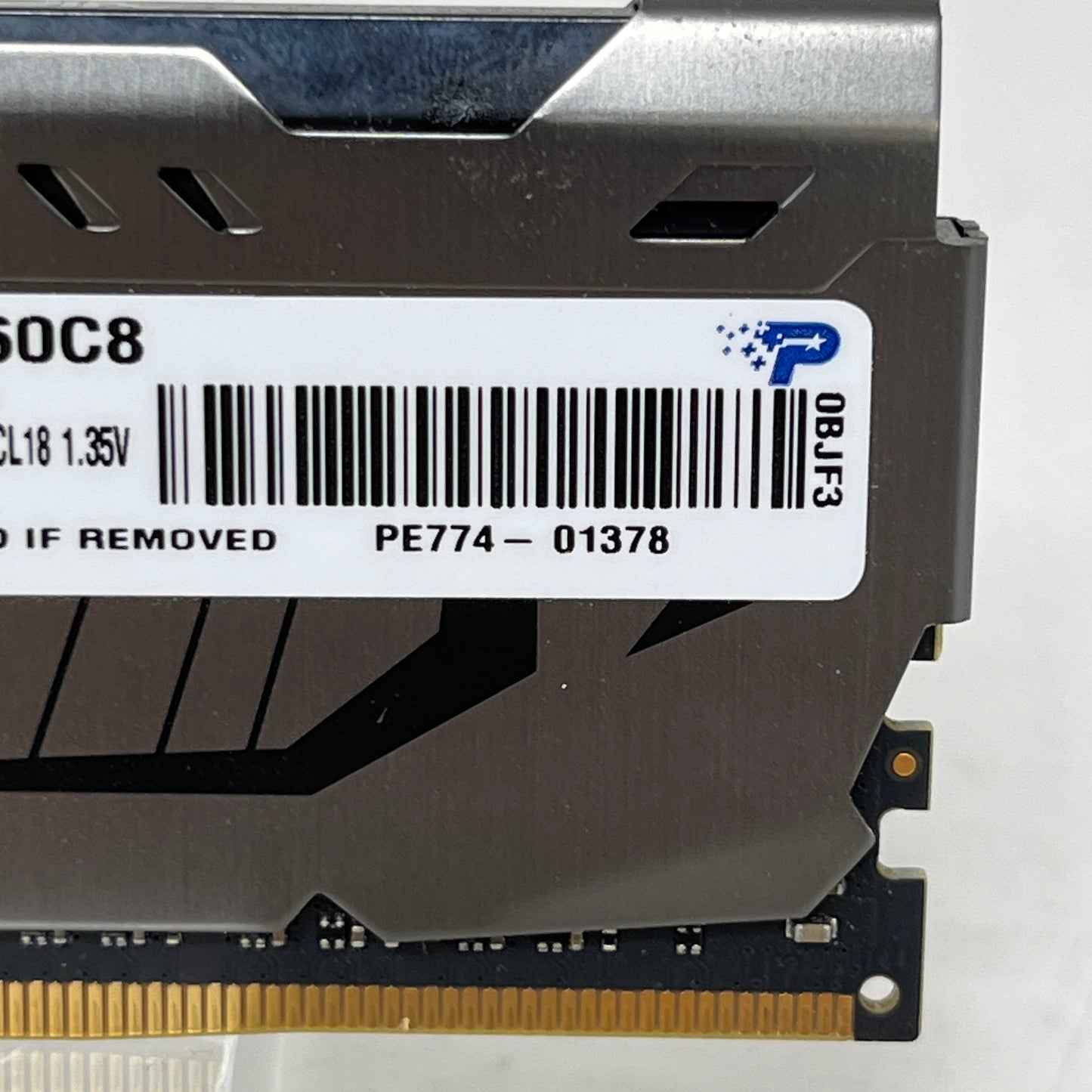 Patriot Viper Steel 8GB (1x8GB) RAM DDR4 3600MHz PVS48G360C8