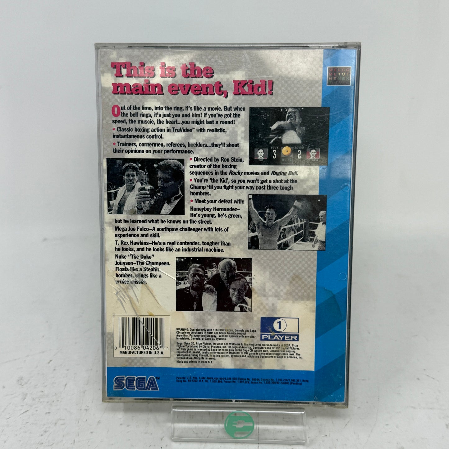 Prize Fighter (Sega CD, 1994)