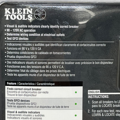 New Klein  Tools AC Circuit Breaker Finder Electric Tester ET310