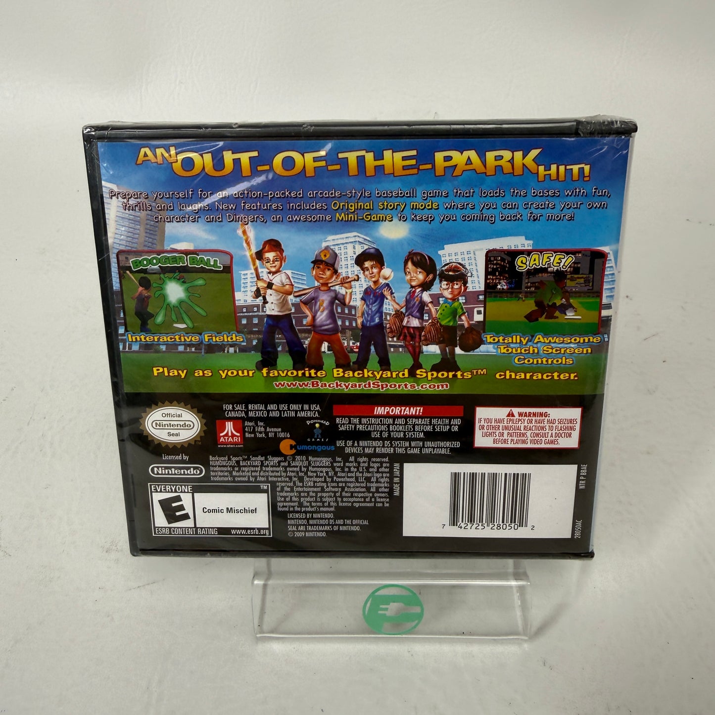 New Backyard Sports: Sandlot Sluggers (Nintendo DS, 2010)