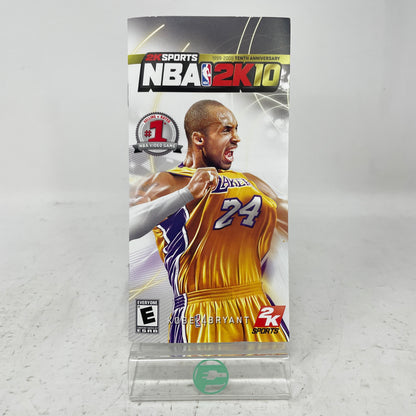 NBA 2K10 (Sony PlayStation Portable PSP, 2009)