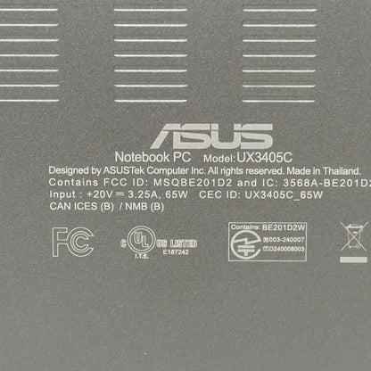 Asus Zenbook 14 UX3405CA 14" Ultra 9 285H 2.9GHz 32GB RAM 1TB SSD