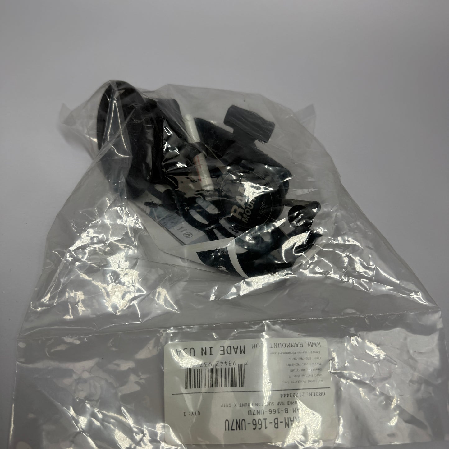 New RAM Mount B-166-UN7U  X-Grip Phone Mount PV010717