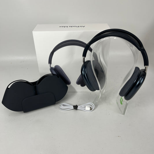 Apple AirPods Max USB-C Wireless Over-Ear Headphones Midnight MWW43AM/A