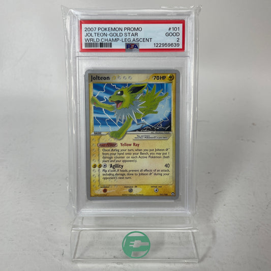 Pokémon TCG World Championships 2007 Jolteon 101/108 Non-Holo English PSA 2