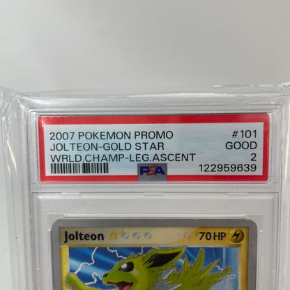 Pokémon TCG World Championships 2007 Jolteon 101/108 Non-Holo English PSA 2