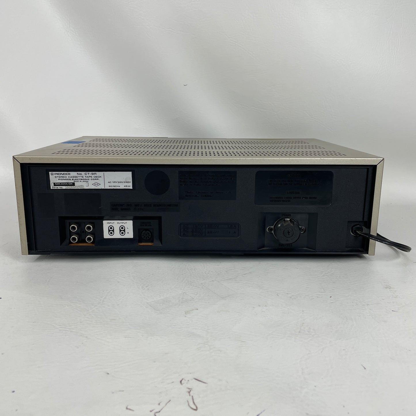 Pioneer CT-9R Stereo Cassette Tape Deck