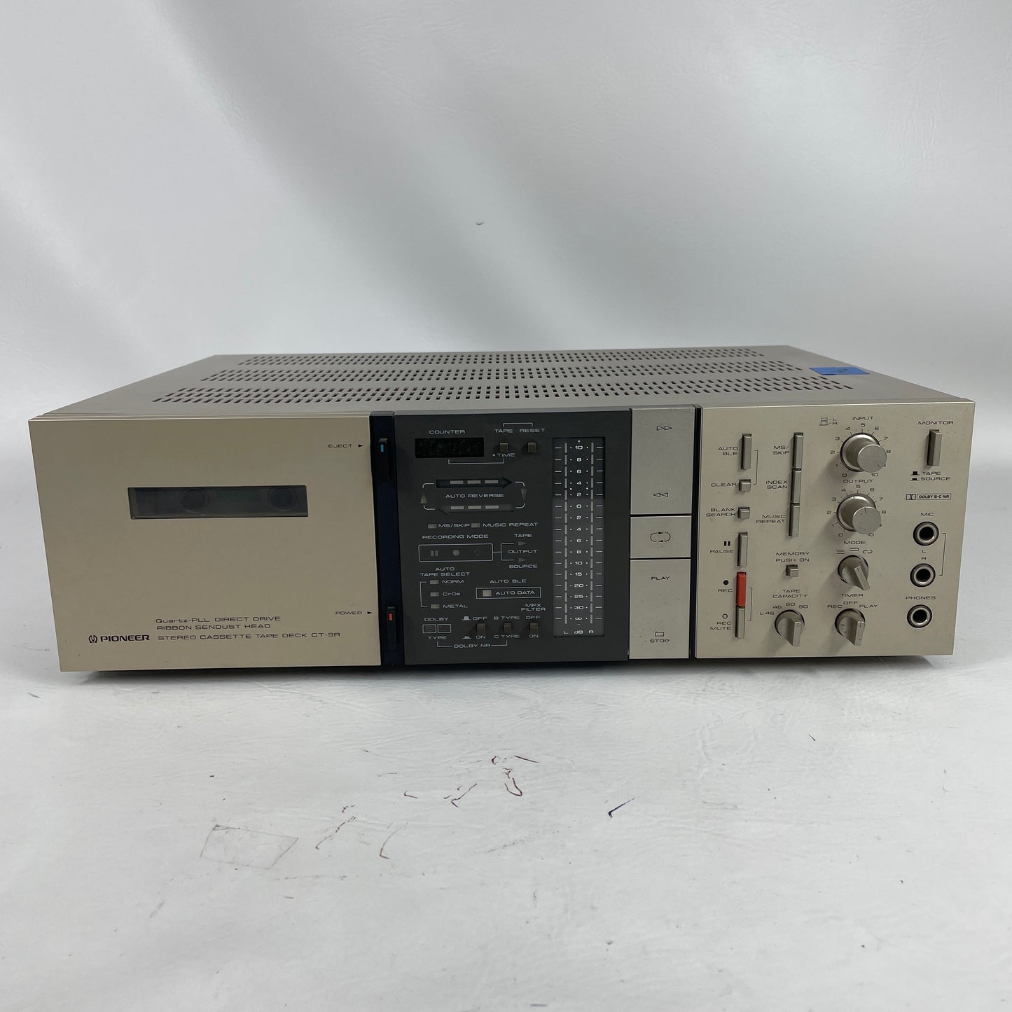 Pioneer CT-9R Stereo Cassette Tape Deck